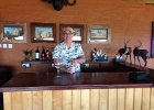 New barman arrives at the Ngoma Lodge